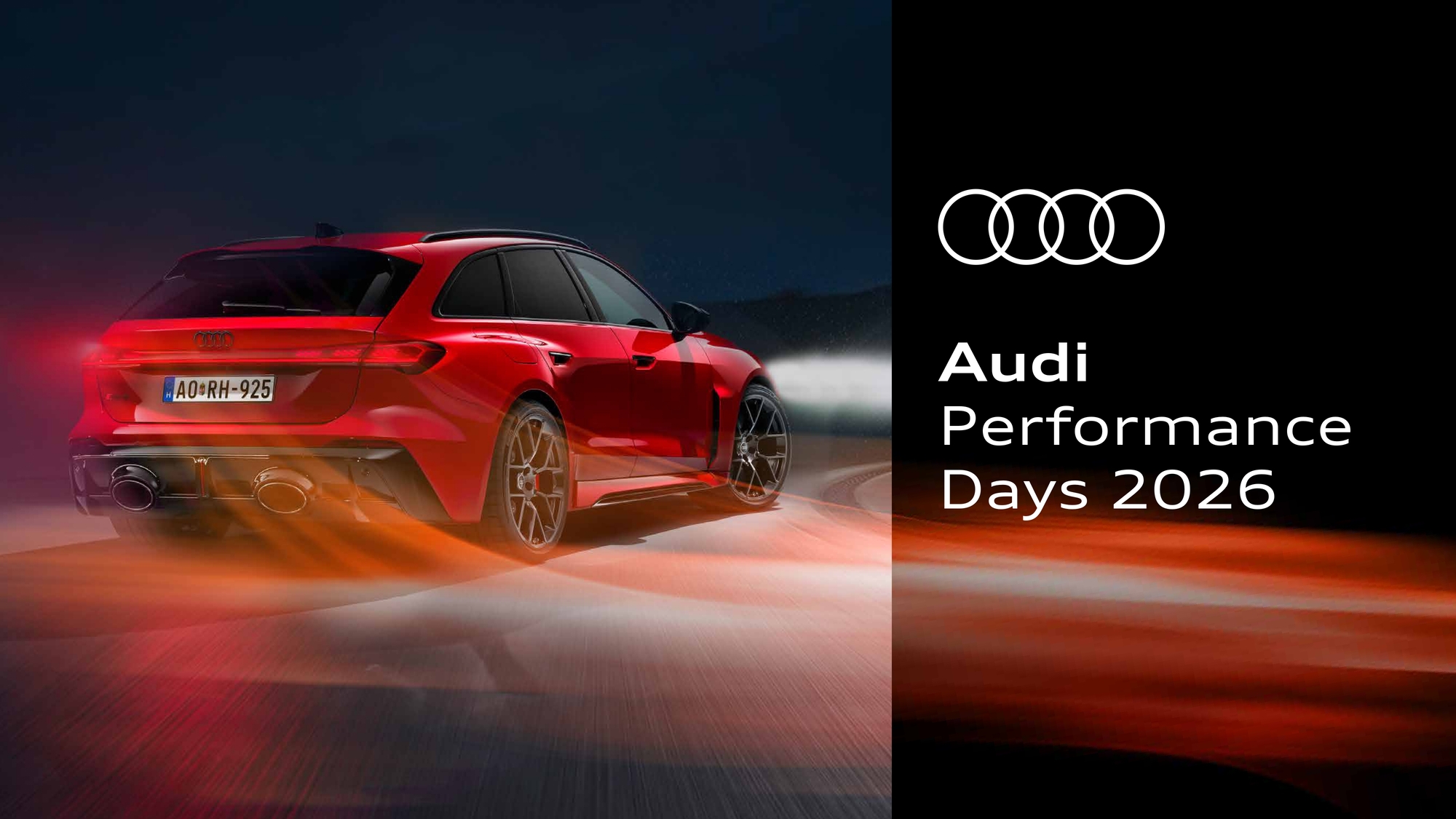Audi Performance Days 2026